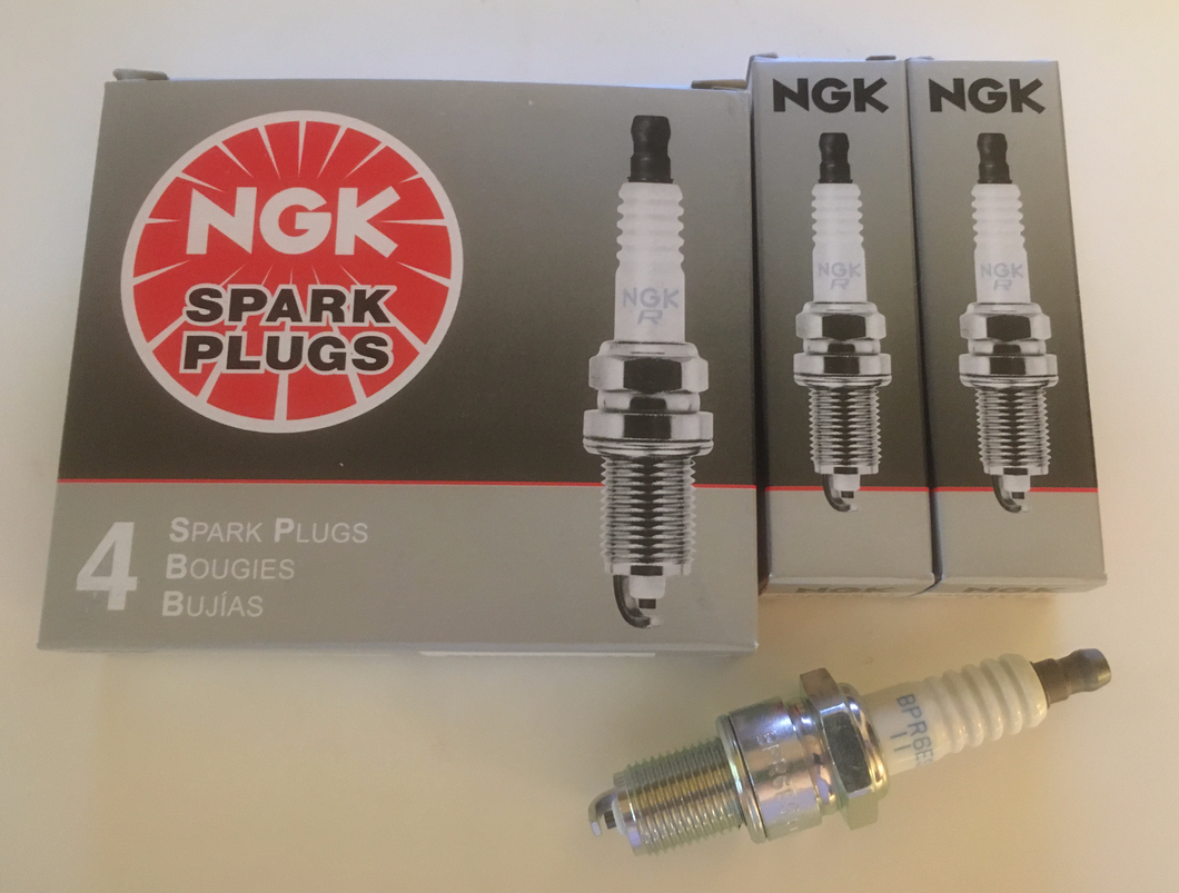 thumbnail image 2 of 4 PACK Torch F6RTC Spark Plug Replace For NGK 7131/BPR6ES, For Bosch 2 of 13