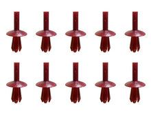 Load image into Gallery viewer, Datsun S30 Red Interior Rivet Fastener Set of 10 (fits 240Z, 260Z, 280Z)