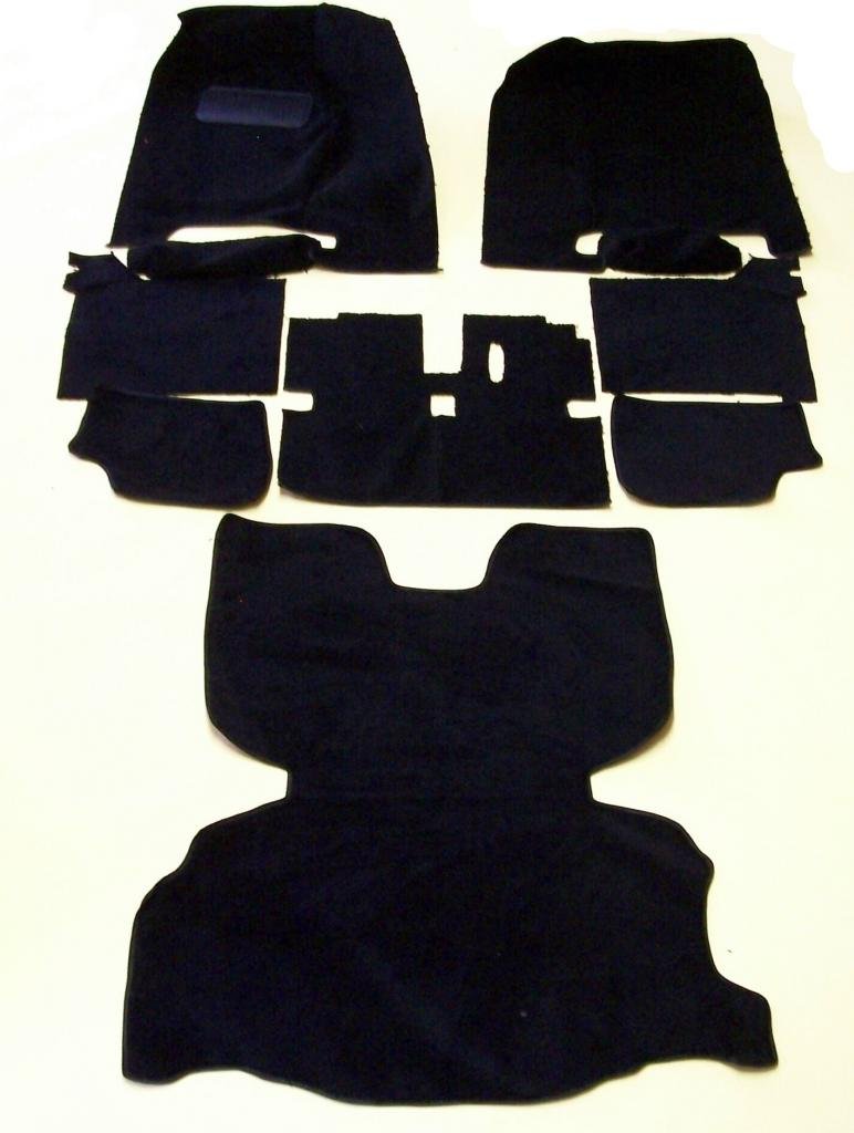 Datsun 280Z Pile Black Carpet Kit (late 1977-1978)