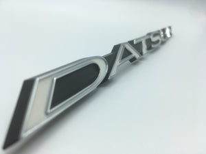 Genuine OEM Datsun 240Z Fender 'DATSUN' Emblem Set of 2