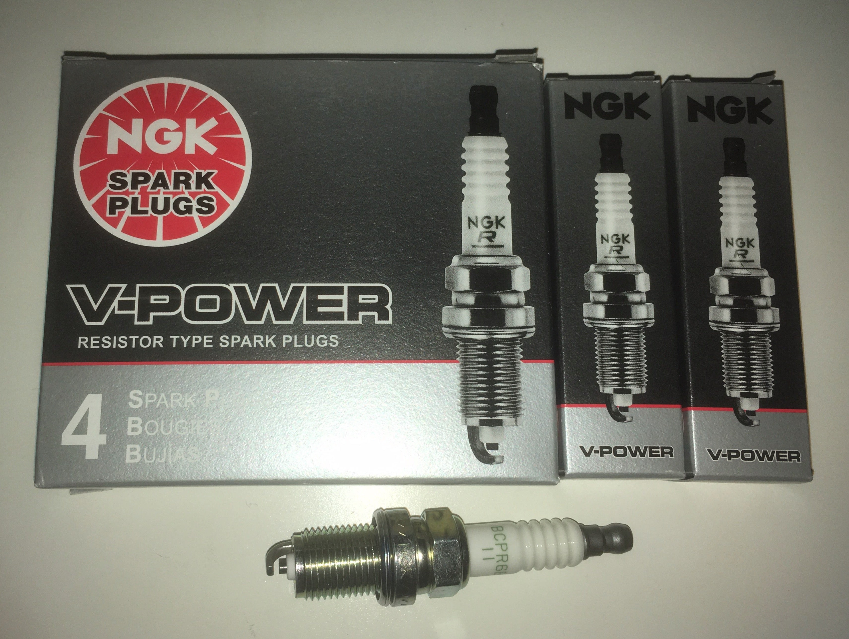 31♡ Nissan 300ZX Z31 Turbo Spark Plug Set of 6 - NGK BCPR6E-11