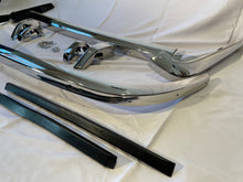 Load image into Gallery viewer, Datsun 240Z Front and Rear Bumpers with Bumperettes and Rubber Guards