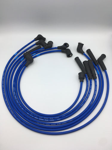 Datsun 240Z/260Z/280Z/280ZX NGK NE61 Spark Plug Wire Set (Blue)