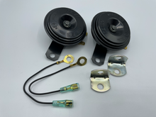 Load image into Gallery viewer, Set of 2 Horns with Wires &amp; Brackets - Datsun 240Z/260Z/280Z/510 + MORE